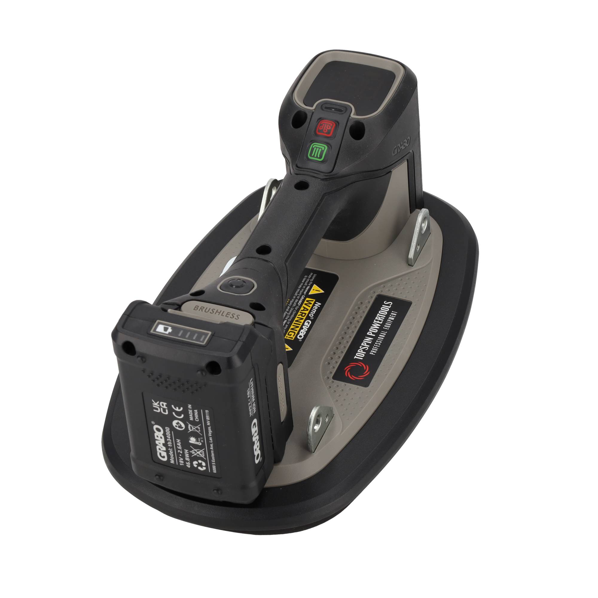 Grabo Pro Brushless met Grabo accu en lader